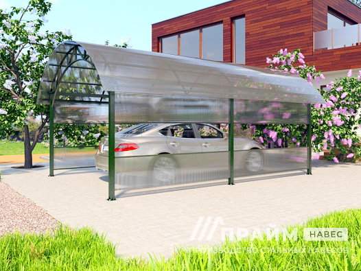 Навес для автомобиля №11 - фото 508